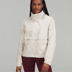 Lululemon Always Effortless Jacket - Natural Ivory - Size 8